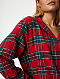 Women's Checked Family Christmas Pyjama Set