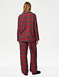 Women's Checked Family Christmas Pyjama Set