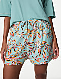 Cotton Modal Printed Shortie Set