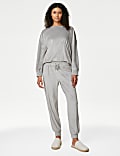 Flexifit™ Velour Polka Dot Lounge Joggers