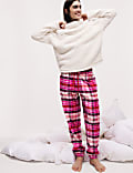 Pantalón de pijama 100% algodón de cuadros