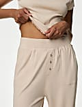 Cotton Rich Rib Lounge Joggers