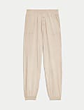 Cotton Rich Rib Lounge Joggers