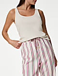 Pure Cotton Striped Pyjama Bottoms