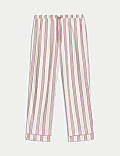 Pure Cotton Striped Pyjama Bottoms