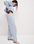 Pure Cotton Loopback Pyjama Bottoms