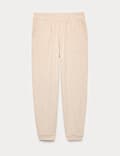Ribbed Cuffed Hem Pyjama Bottoms