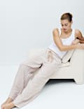 Pure Cotton Muslin Striped Pyjama Bottoms
