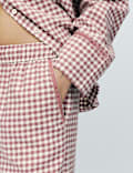 Flannel Gingham Pyjama Bottoms