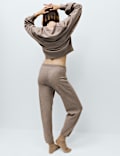 Pantalones deportivos informales de punto