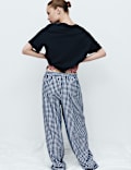 Lot de 2 bas de pyjama 100 % coton avec imprim&eacute;
