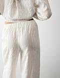Pinstripe Revere Pyjama Set