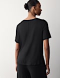 Modal Rich Short Sleeve Pyjama Top