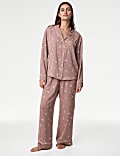 Dream Satin™ Heart Print Pyjama Set