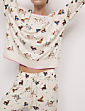 Pure Cotton Printed Pyjama Set