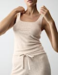 Merino Wool Blend Lounge Shorts with Cashmere