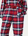 Women's Checked Family Christmas Pyjama Set