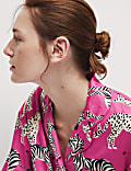 Women's Zebra & Cheetah Family Christmas Pyjama Set