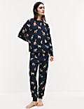 Women's Animal Party Family Christmas Pyjama Set