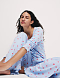 Ensemble pyjama côtelé avec imprimé, doté de la technologie Cool Comfort™