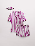 The Striped Shortie Set
