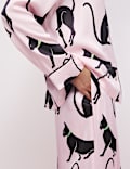 The Cat Print Pyjama Set