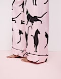 The Cat Print Pyjama Set