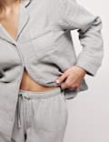 Pure Cotton Dobby Muslin Revere Pyjama Set