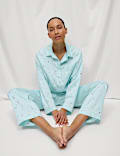 Cotton Sateen Eid Printed Pyjama Set