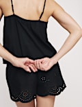 Pure Cotton Voile Cami Shortie Set