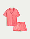 Satin Revere Shortie Set