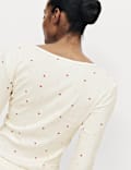 Pointelle Printed Pyjama Set