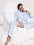 Zuiver katoenen gestreepte pyjama met Cool Comfort™