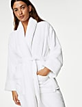 Robe de chambre 100&nbsp;% coton &eacute;ponge