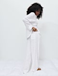 Pure Cotton Muslin Floral Pyjama Set