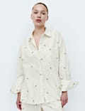 Pure Cotton Poplin Printed Pyjama Set