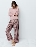 Pure Cotton Striped Pyjama Set