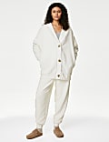 Lounge-Cardigan aus Fleece