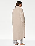 Fleece Zip Through Dressing Gown