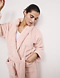 Pure Cotton Towelling Dressing Gown