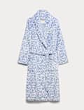 Animal Print Shimmer Dressing Gown