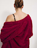 Teddy Borg Wrap Lounge Cardigan