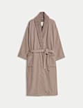 Robe de chambre 100 % coton éponge gaufré