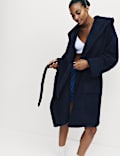 Teddy Borg Hooded Dressing Gown