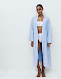 Pure Cotton Chambray Wrap