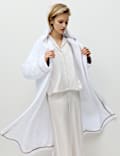 Pure Cotton Towelling Hooded Dressing Gown