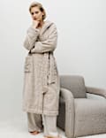 Pure Cotton Towelling Hooded Dressing Gown