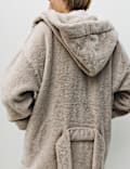 Pure Cotton Towelling Hooded Dressing Gown