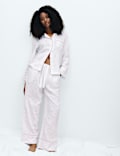 Cool Comfort™ Muslin Heart Print Pyjama Set