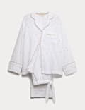 Cool Comfort™ Muslin Heart Print Pyjama Set